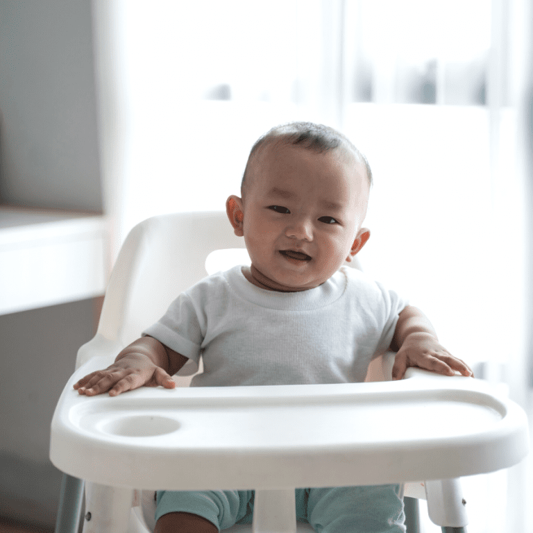 BLW High Chair Position for Feeding and Why Sitting Independently is