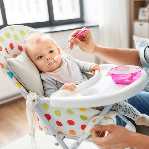 BLW High Chair Position for Feeding and Why Sitting Independently is ...