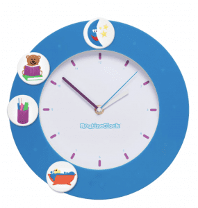 toddler routine clock to help with feeding schedules