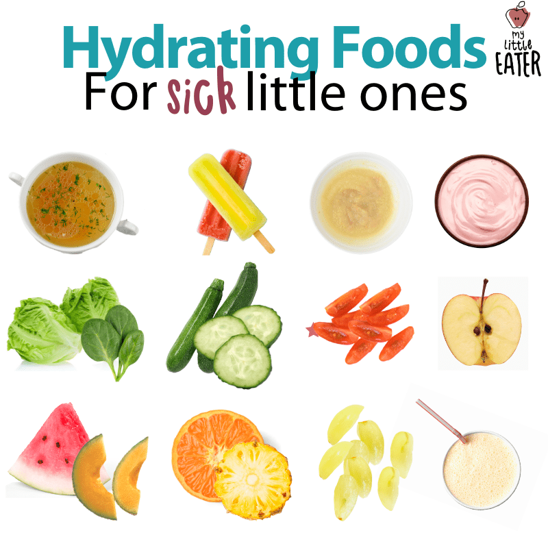 hydrating foods baby toddler sick