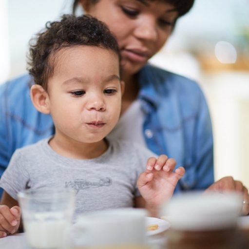 mom confused about serving sizes for 1 year old vs food portion for 1 year old