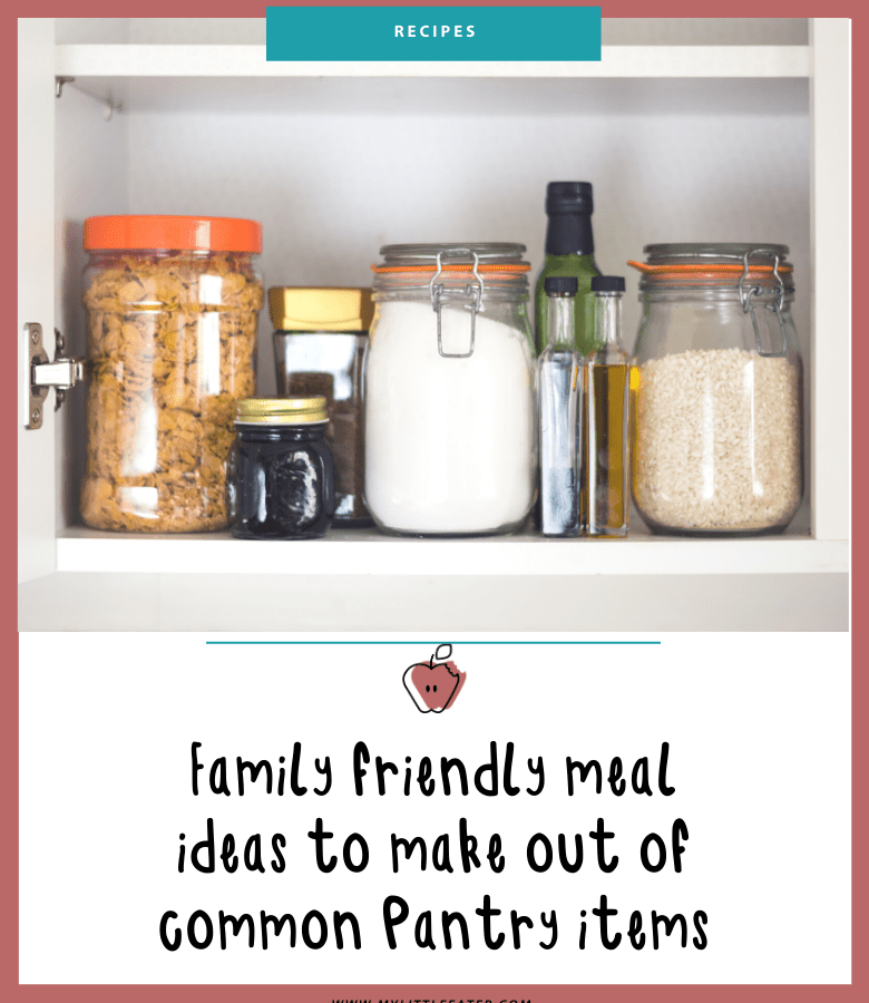 healthy pantry meals coronavirus