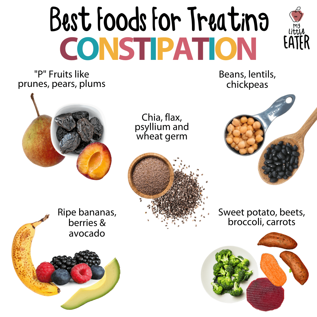 best foods for constipation baby toddler