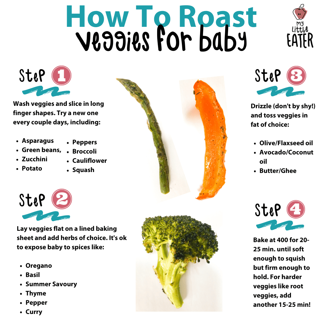 how to cook veggies for baby 