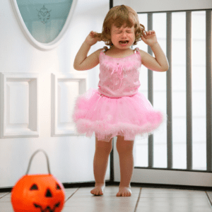 Managing halloween treats for toddlers