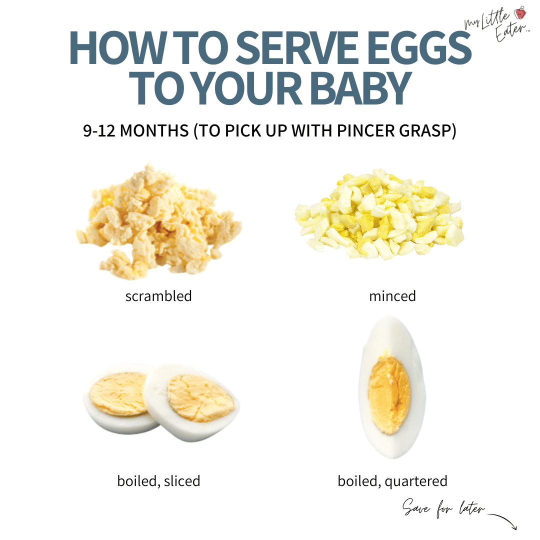 The Ultimate Guide To Eggs For Babies Toddlers My Little Eater