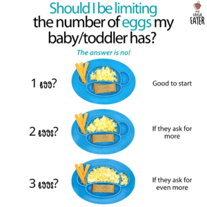 Should you limit eggs for babies and toddlers?