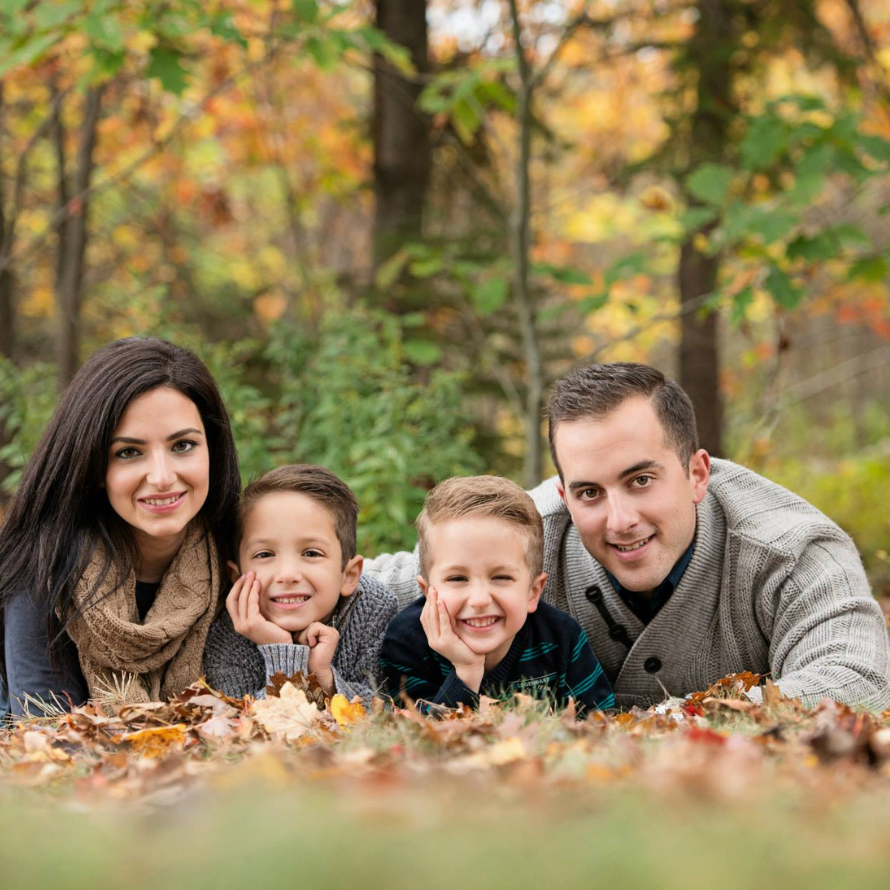 Episode art for episode: “#60: What My Hubby Thinks of My Feeding Approach, His Role In Feeding, and How To Let Go as a Mom”. Pictured is Edwena Kennedy, her husband, Jimmy, and their two children.