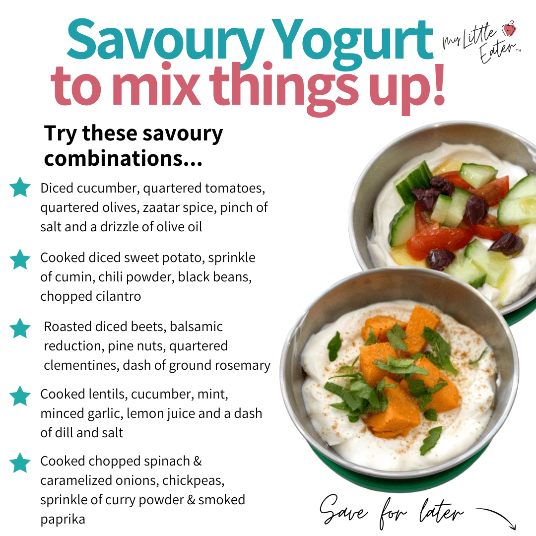 Savoury yogurt recipes
