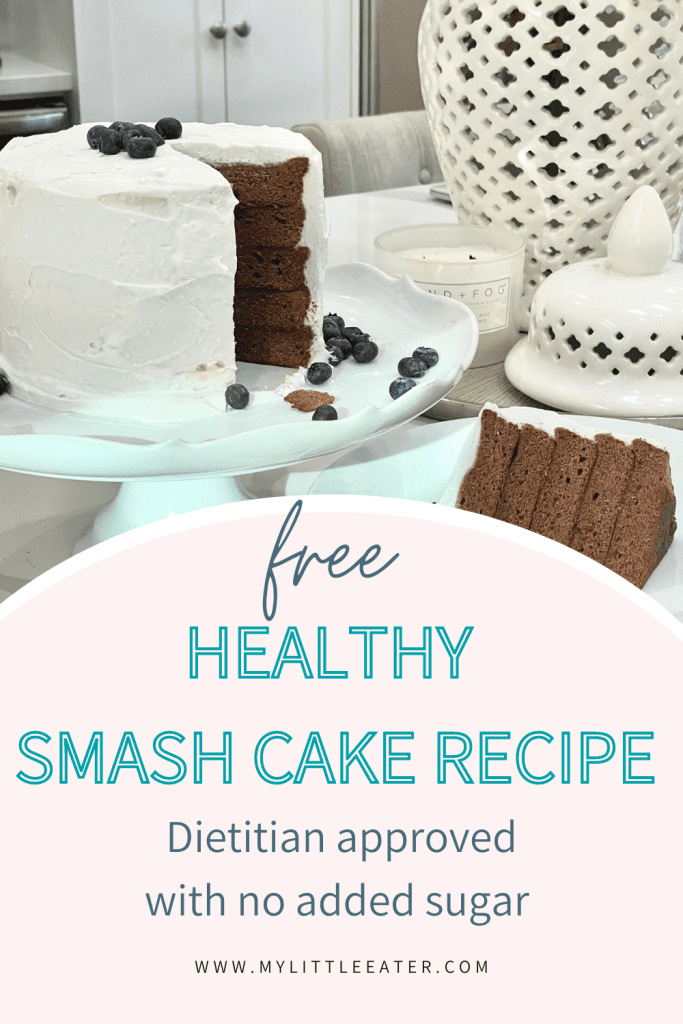 The Ultimate Healthy Baby First Birthday Smash Cake Recipe (No Added Sugar)  - My Little Eater