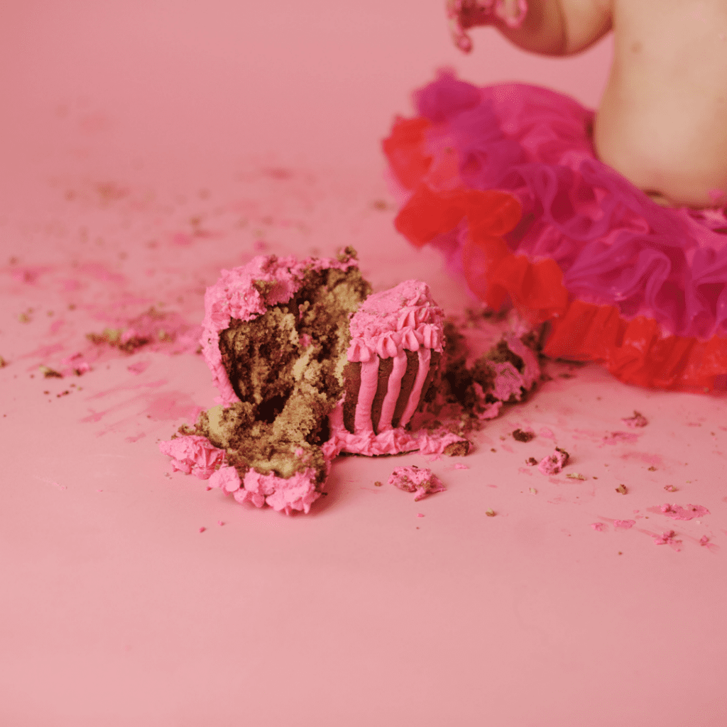 baby first birthday smash cake