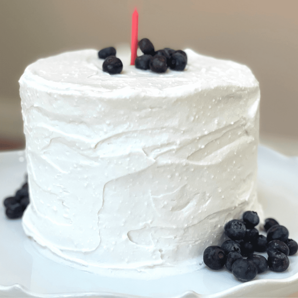 Easy Sugar Free Smash Cake and Frosting Recipe