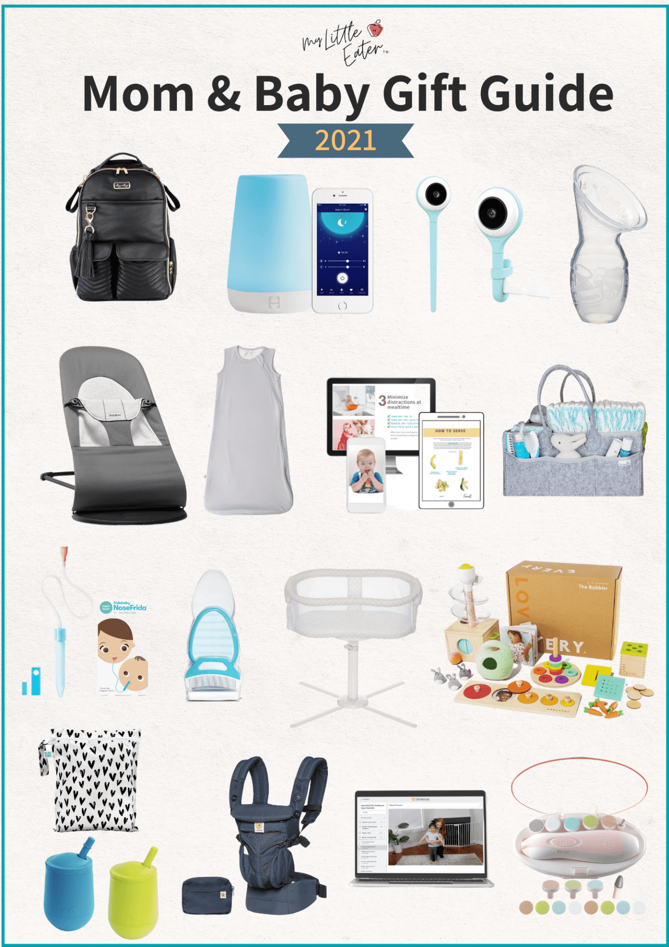 2021 mom and baby gift guide holiday baby shower