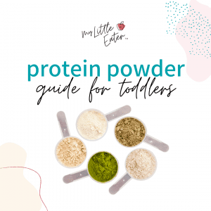 protein powder guide for toddlers