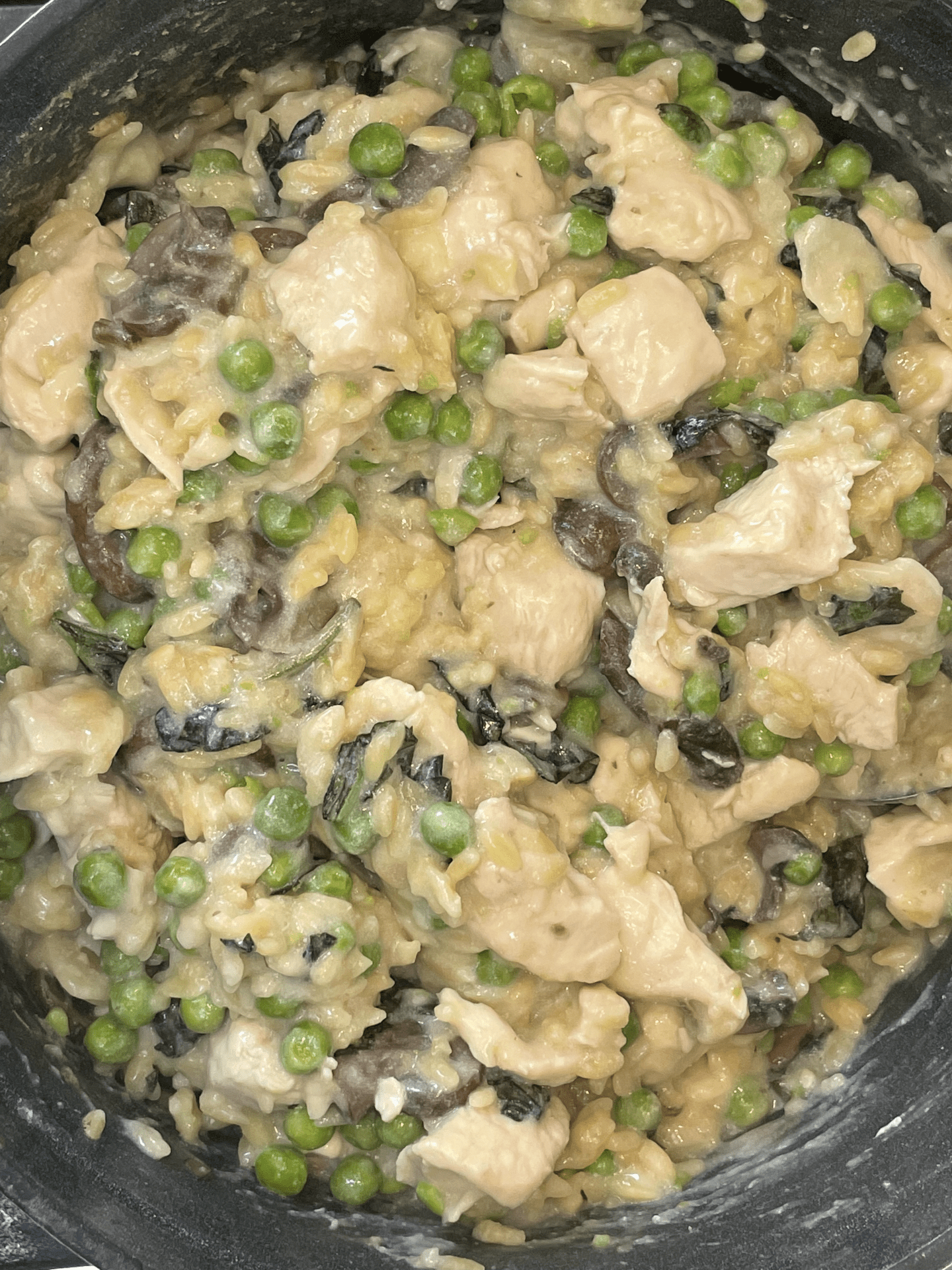 Healthy one pot toddler meal, Healthy Toddler Mushroom Orzo Recipe
