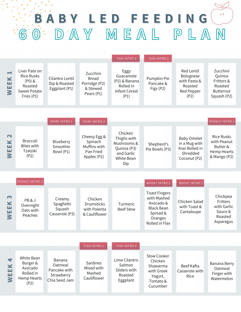 BLF Meal Plan - My Little Eater