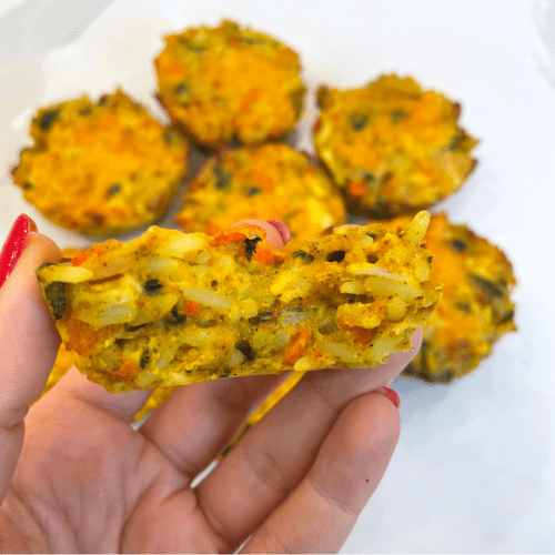 Chicken curry rice cups: an easy way to serve chicken curry for babies ...