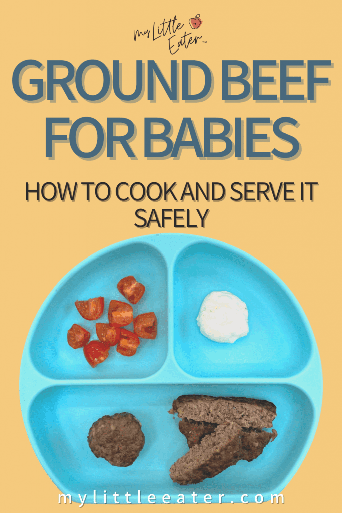 ground beef for babies