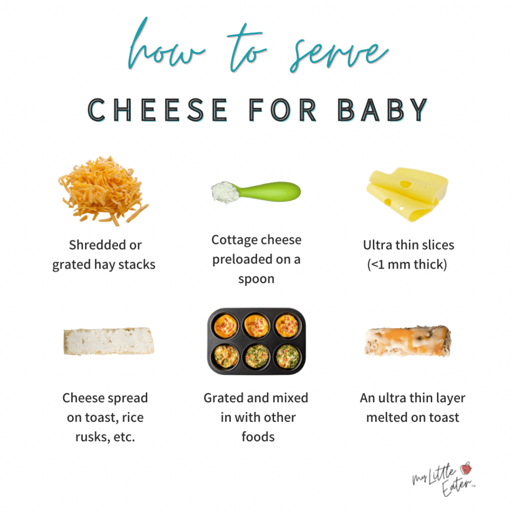 how to serve cheese for baby safely
