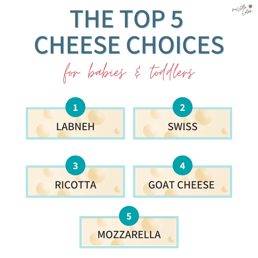Cheese for baby led weaning what to offer and how to serve it safely