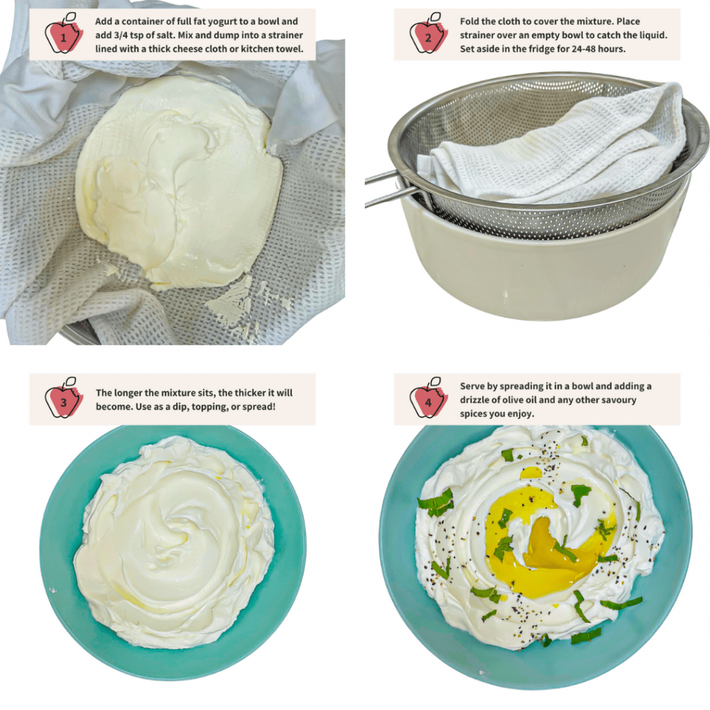 labneh is a soft cheese made from yogurt that is safe for baby