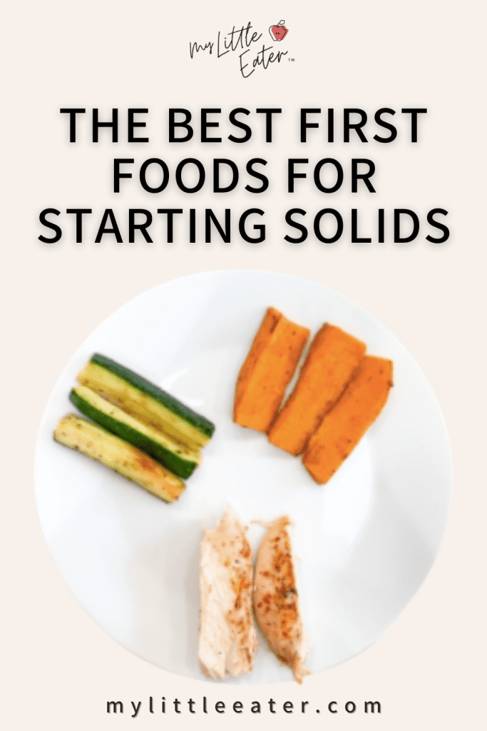 the best first foods for starting solids at 6 months