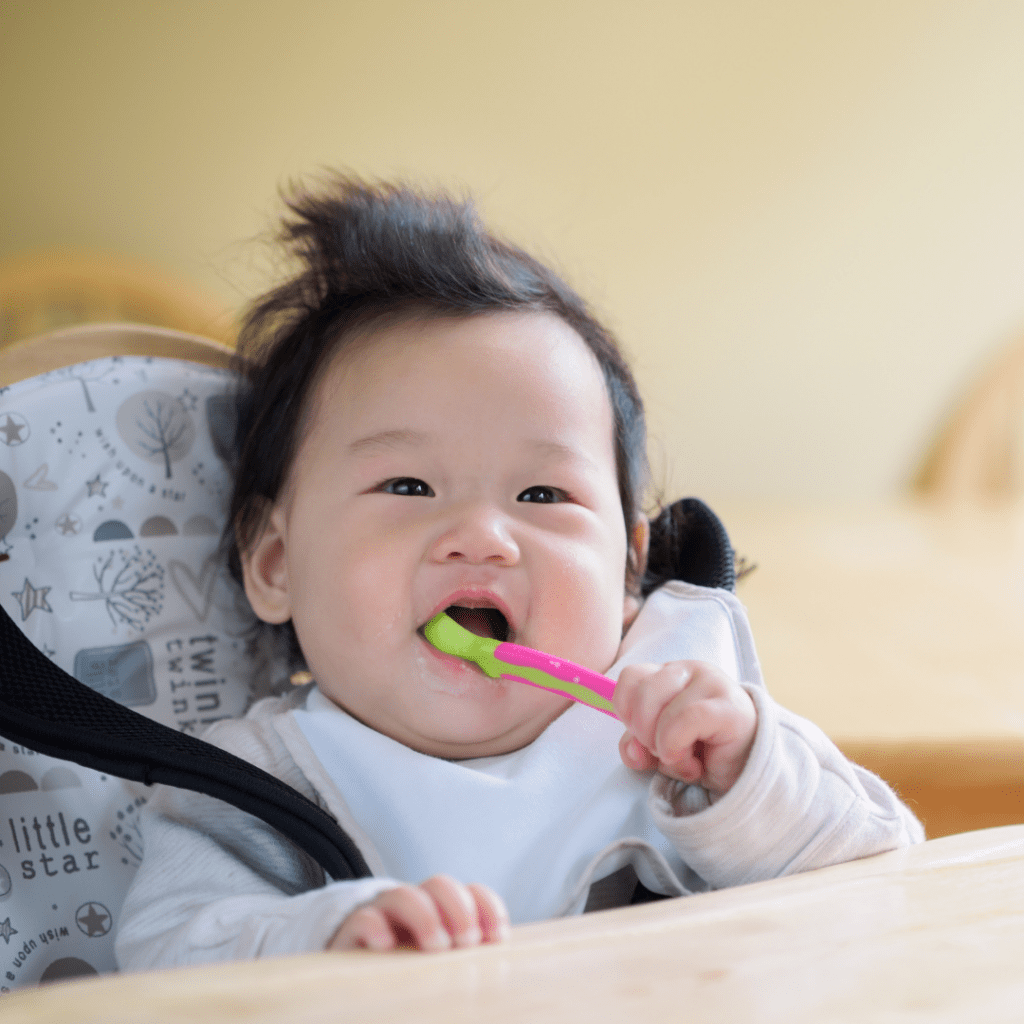 practicing baby led weaning at daycare; communicating the benefits of baby led weaning to caregivers