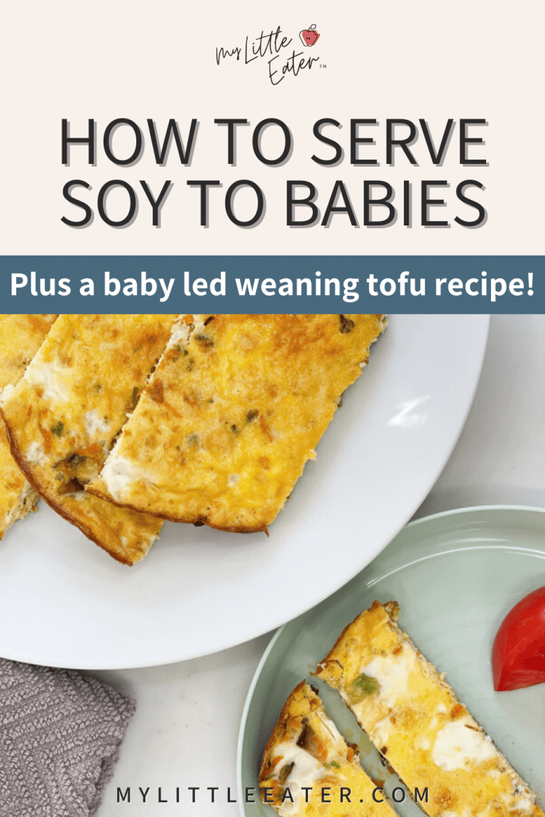 Soy for babies how to serve it and an easy tofu BLW recipe My Little