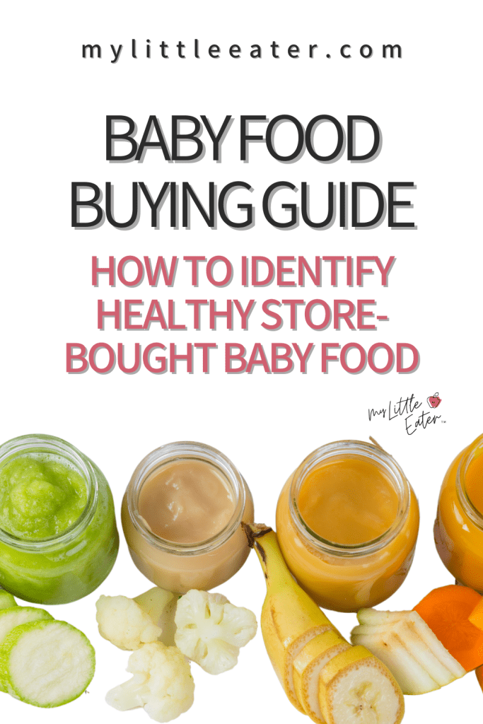 Storing Baby Food (Store Bought and Homemade)- Healthy Little Foodies