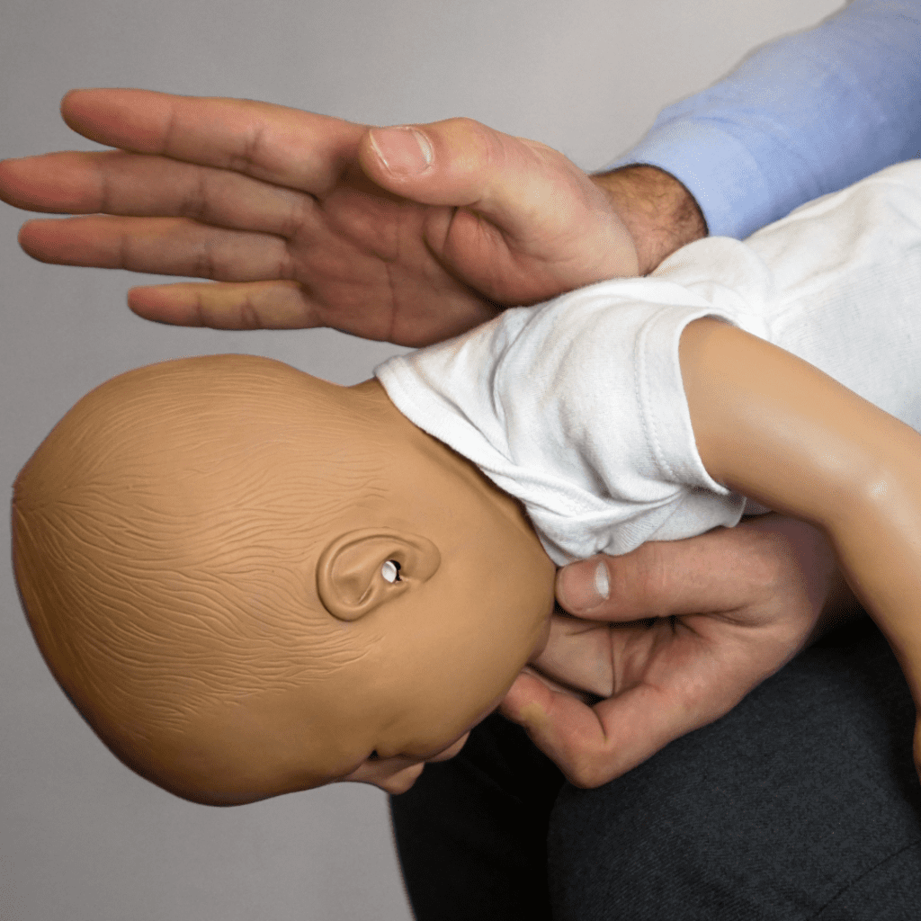 learning first aid and CPR for infants before baby led weaning