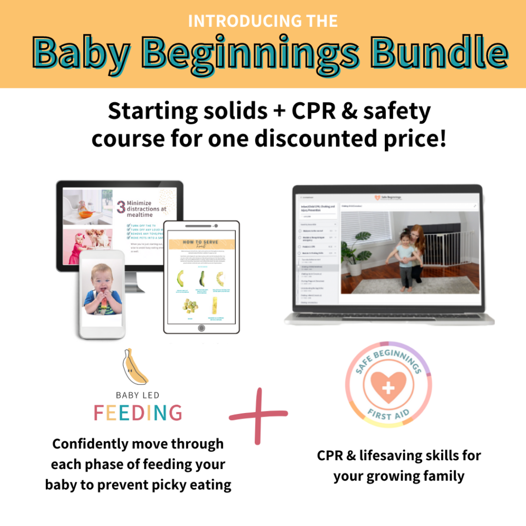 CPR and baby led weaning courses