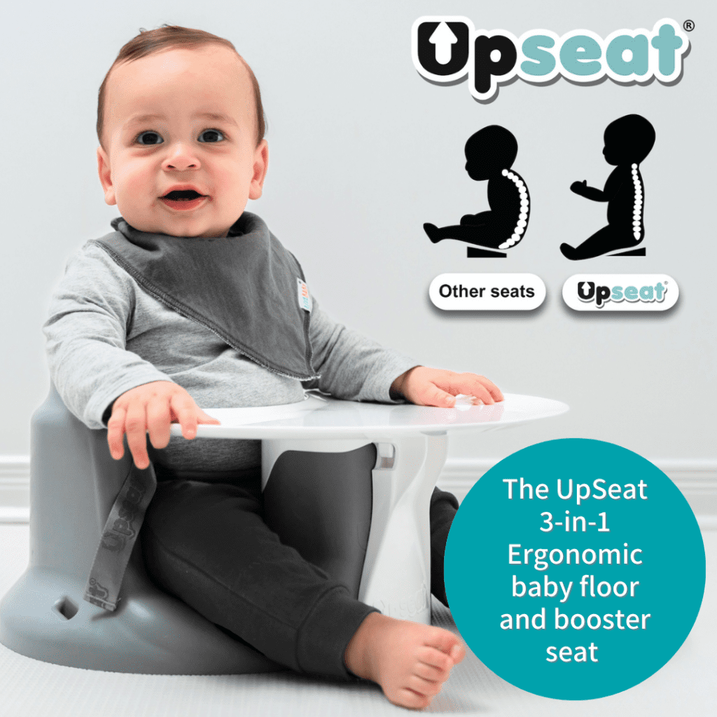The Upseat - Ergonomic infant floor and booster seat