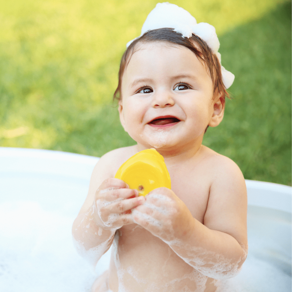 giving baby sensory experiences at 4 months before introducing solids