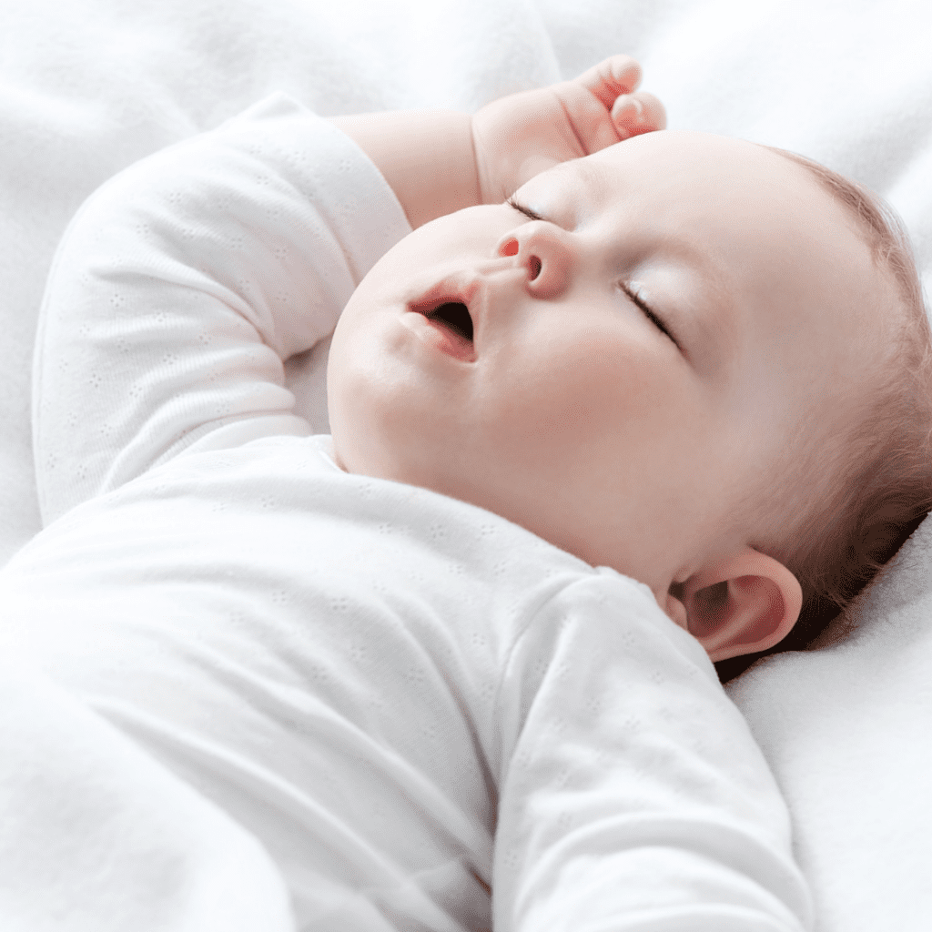 solid foods that cause gas in babies; baby sleeping