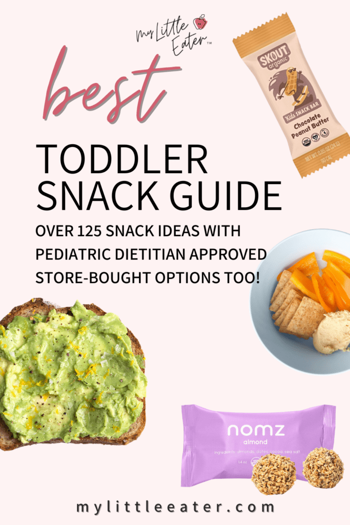 the best snack guide for your toddler or picky eater