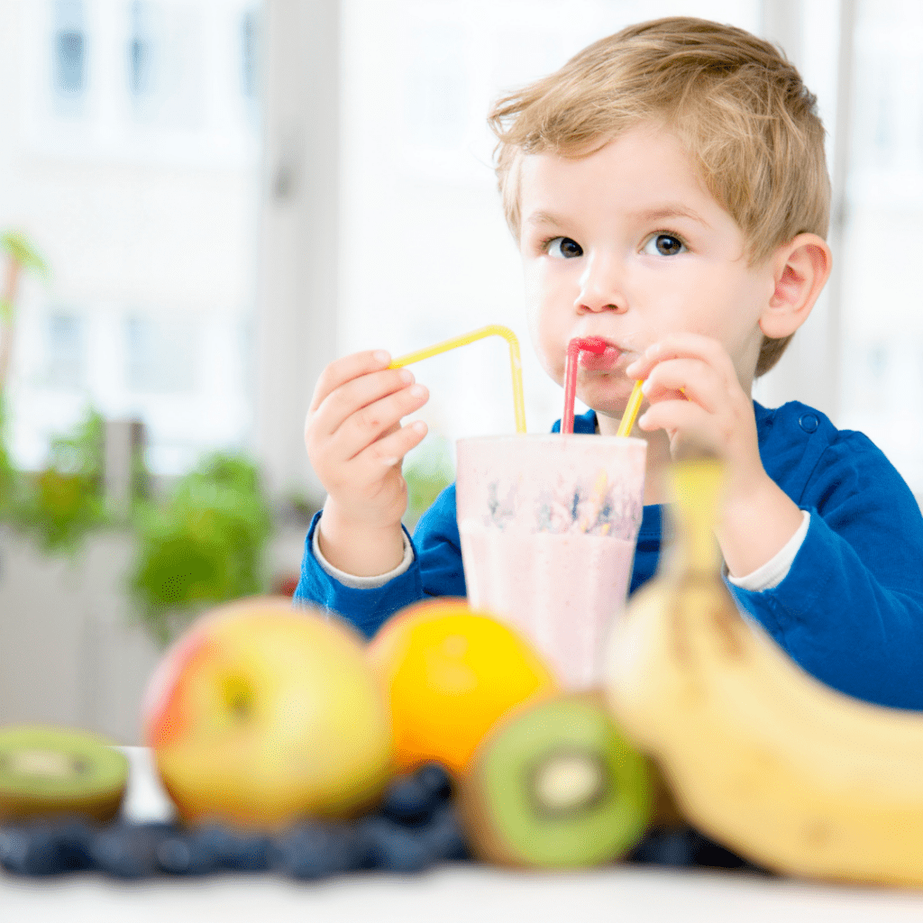 daycare food ideas that are easy to prep; smoothies for babies and toddlers
