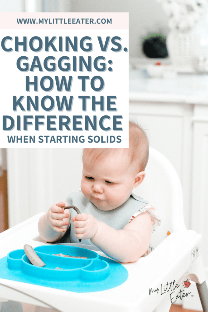 Baby Led Weaning: Starting Solid Food, Meal Prep, Gagging vs Choking