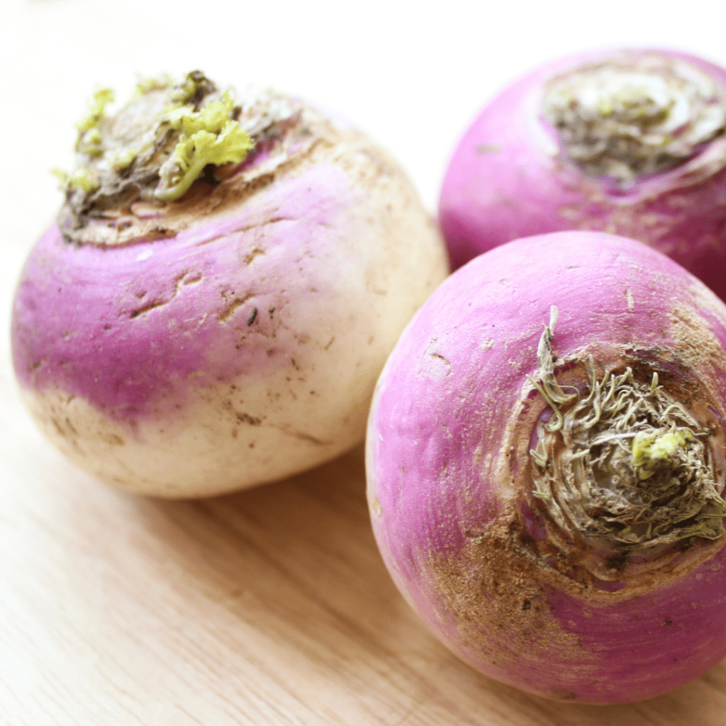 Turnip; the best fall foods for baby.