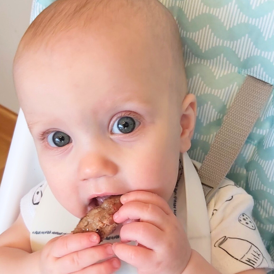 Meat for babies: how to safely serve it as a finger food