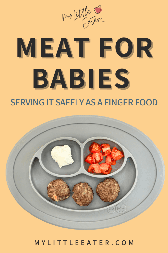 How to serve baby meat safely.
