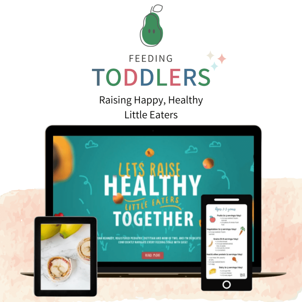 Feeding Toddlers online course for picky eating prevention and management.