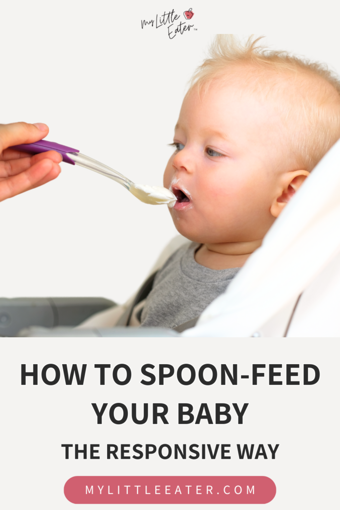 How to spoon-feed baby the responsive way.