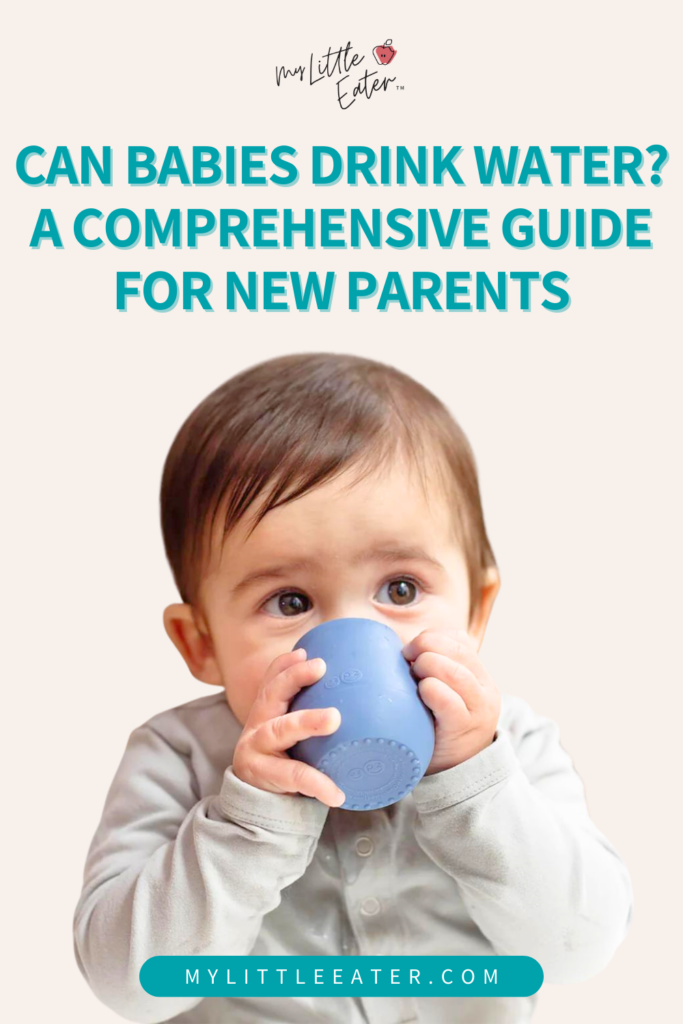 Can babies drink water? A comprehensive guide for new parents.