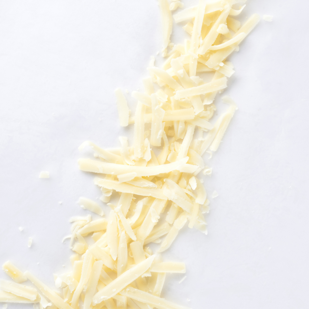 Shredded cheese for babies can be used to rule out a milk allergy.