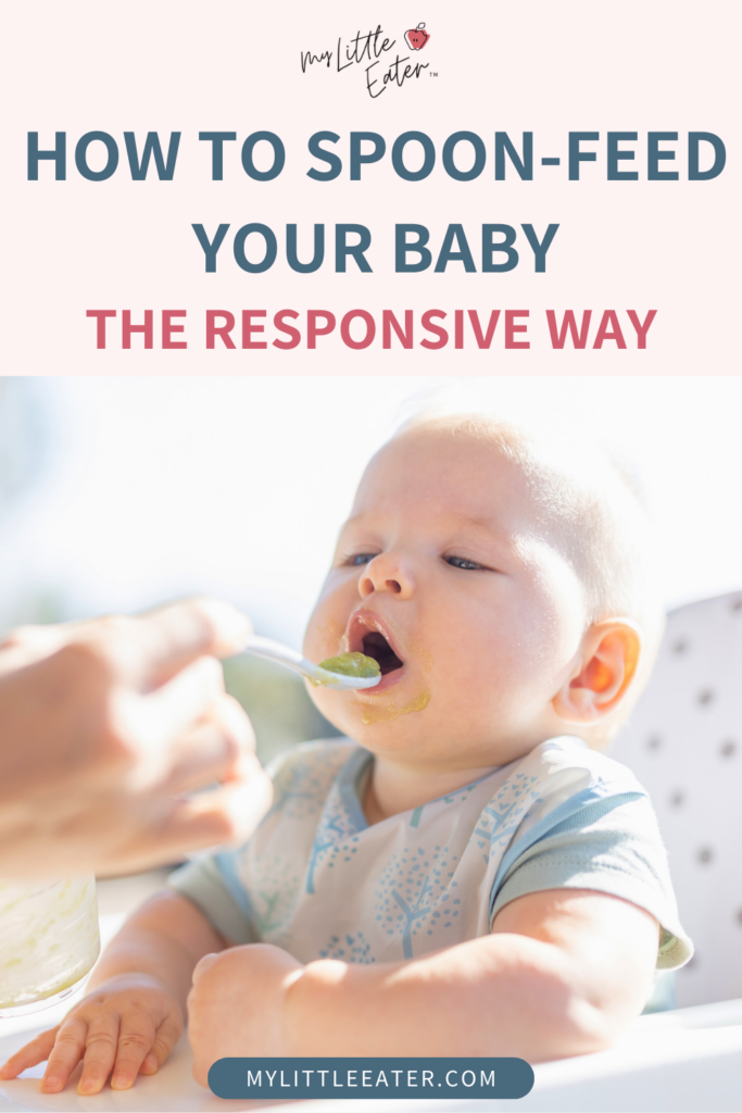 How to spoon feed baby the responsive way.