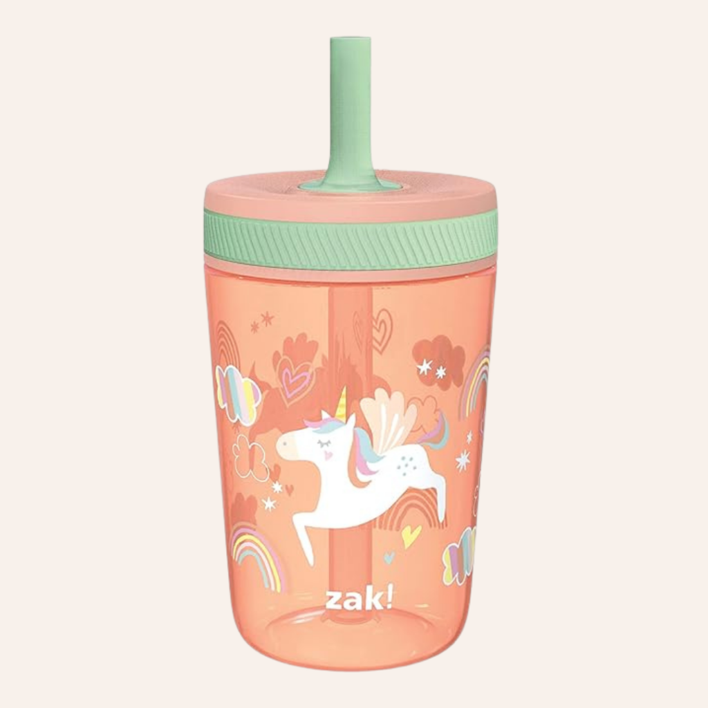 Zak! Leakproof straw tumbler for toddlers.