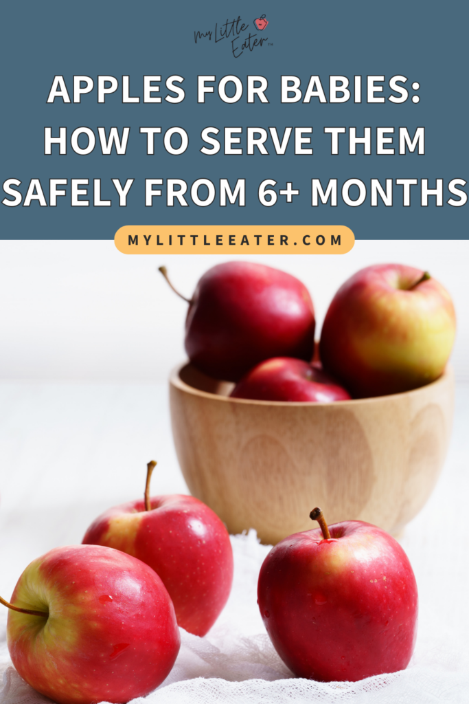 Apples for babies: How to make them safe from 6+ months.