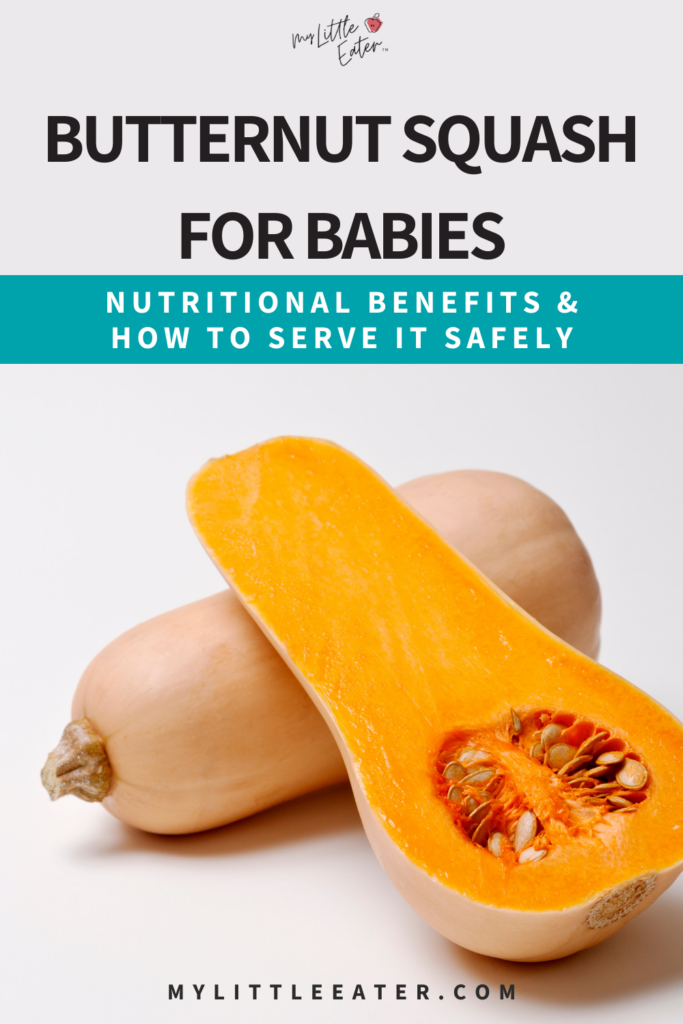 How to serve butternut squash to babies plus nutritional info.