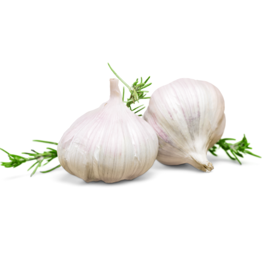 Garlic cloves to boost your child's immune system.