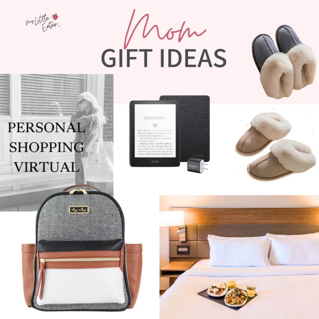 Festive gift ideas for moms that are practical and include ideas for those that appreciate tech, relaxation, or who are into beauty products.